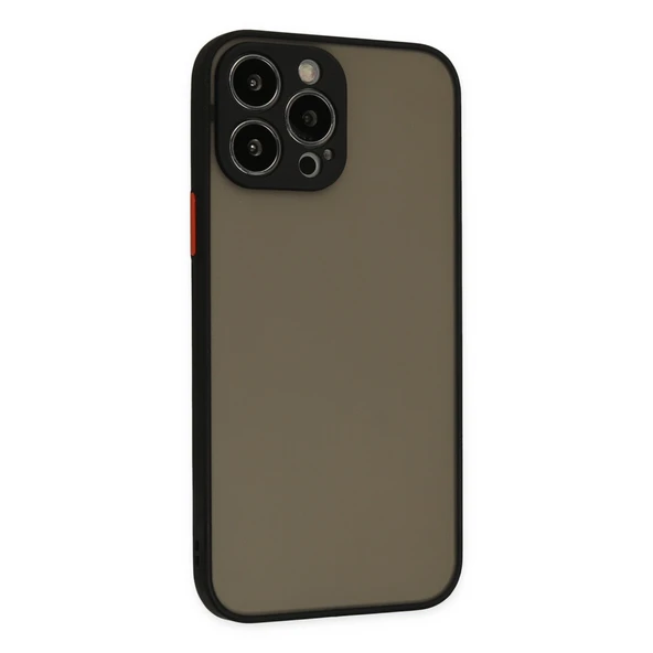 İphone 13 Montreal Silikon Kapak - Siyah - Resim 2