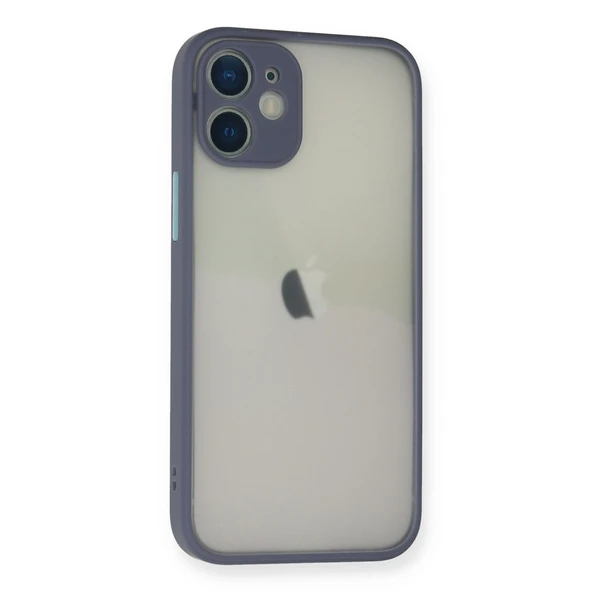 İphone 11 Montreal Silikon Kapak - Gri - Resim 2