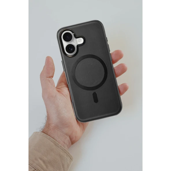 Venco İphone 16 Puskas Kapak - Kahve - Resim 2
