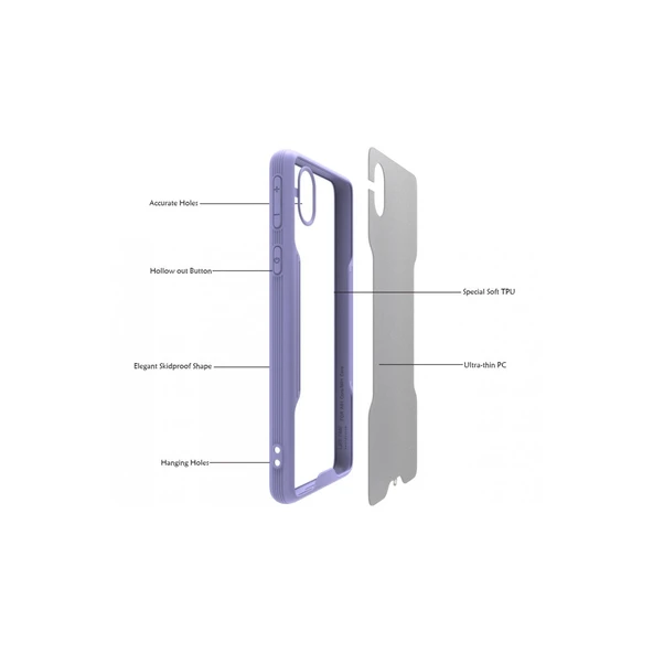 A01 Core Platin Silikon - - Resim 2