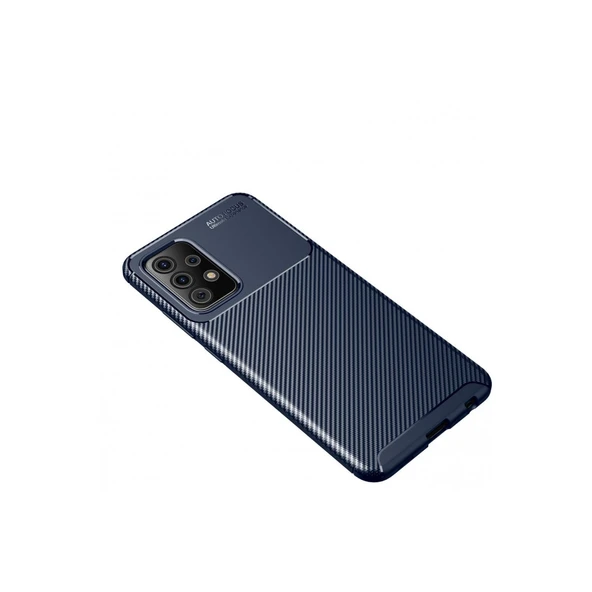 A72 Auto Focus Karbon Kapak - Lacivert - Resim 2