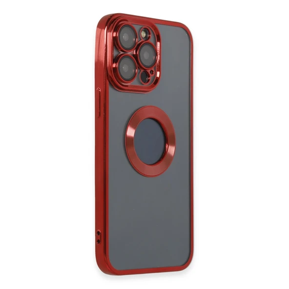 İphone 14 Slot Silikon - Kırmızı - Resim 2