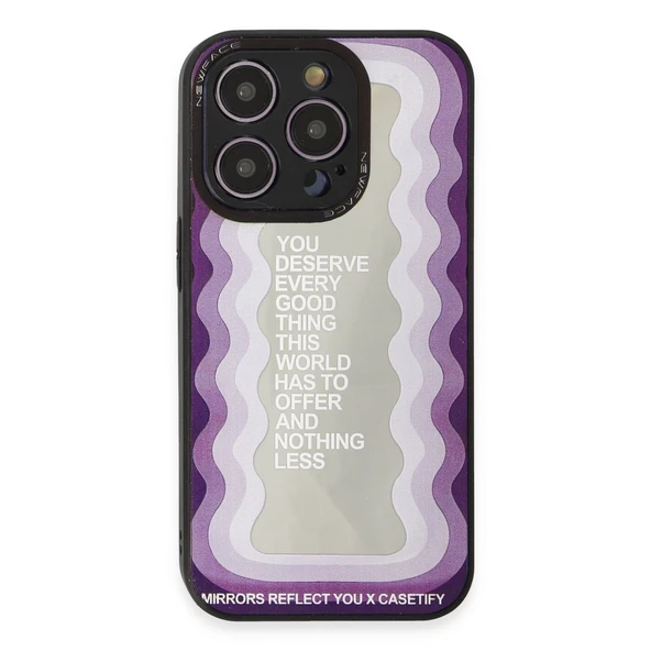 İphone 12 Mirror Desenli Kapak - Mirror - 5 - Resim 2