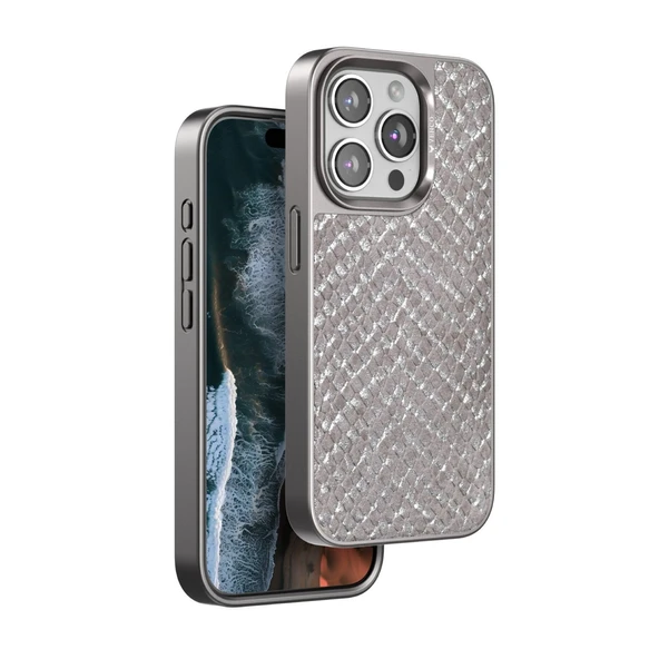 Venco İphone 15 Viper Kapak - Titan Gri - Resim 2