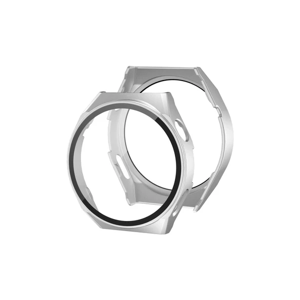 Watch Gt2 46Mm Dota Camlı Kasa Ekran - Gümüş ürün görseli 1
