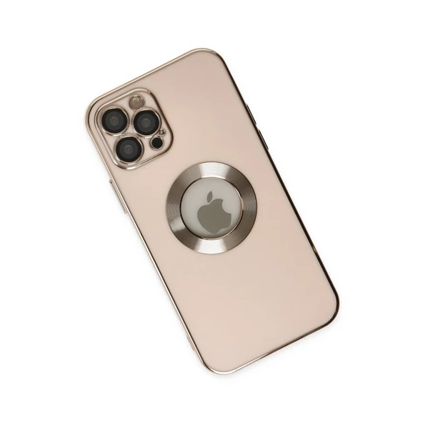 İphone 12 Store Silikon - Pembe - Resim 3