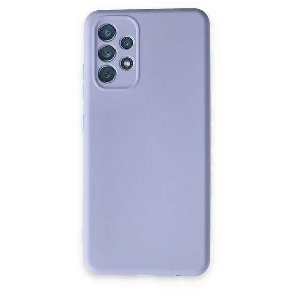 A13 4G Nano İçi Kadife Silikon - Lila ürün görseli 1