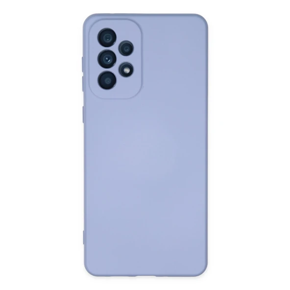 A23 4G Nano İçi Kadife Silikon - Lila ürün görseli 1