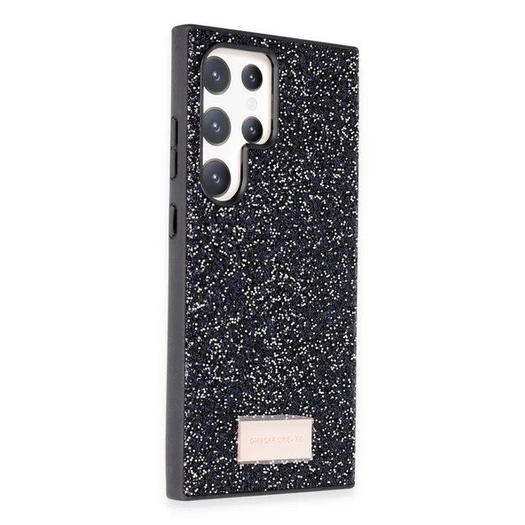 Onegif S24 Bright Simli Kapak - Siyah - Resim 2