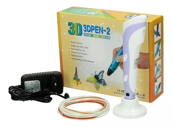 Üç Boyutlu Yazıcı 3D Kalem Pen Printer - Resim 3