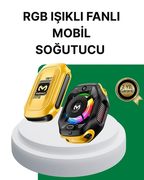 7 Kanatlı Vortex Fanlı Akıllı Telefon Soğutma Atı ürün görseli 1