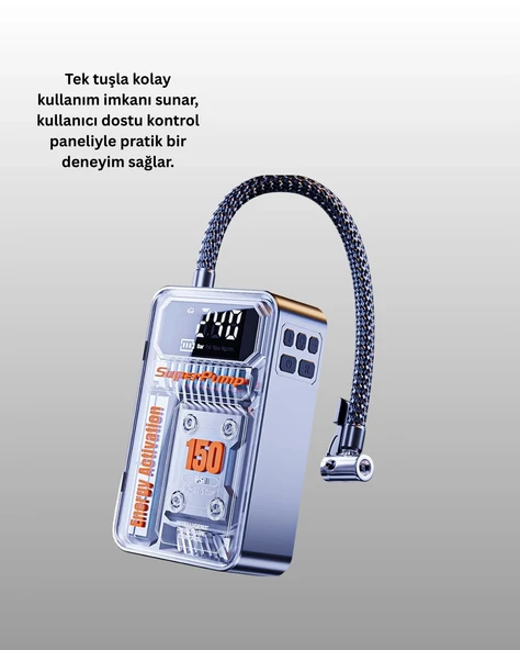 Mc6619 Araç Lastik Pompası - Resim 4