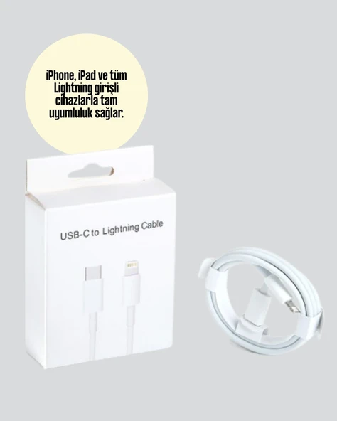Hızlı Kablosu 1.2M İphone - Resim 3
