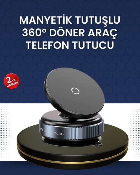 16 Mıknatıslı Araç Telefon Tutucu Kaymaz Güvenli ürün görseli 1