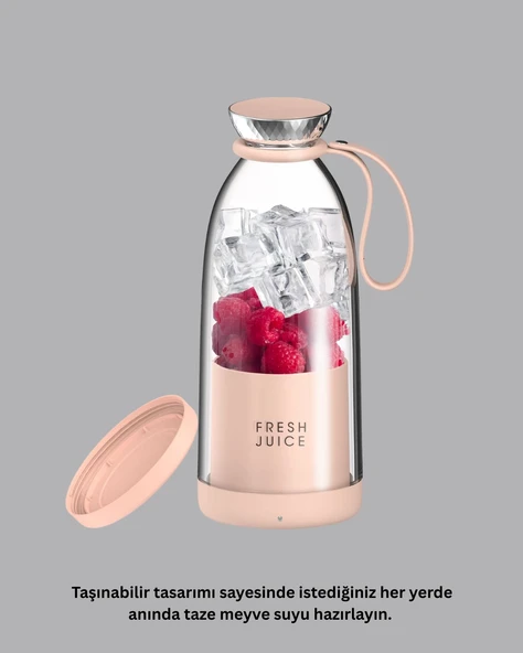 Çevre Dostu Cam Gövdeli Smoothie Blender - Resim 2