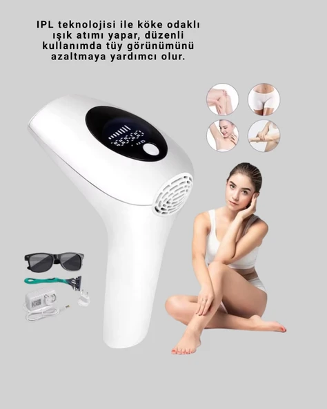 Hasuba Ipl Epilasyon Hs-262 Ev Tipi Kullanım İçin - Resim 5