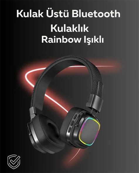 Rgb Işıklı Katlanabilir 5.3 Kulak Üstü - Resim 2