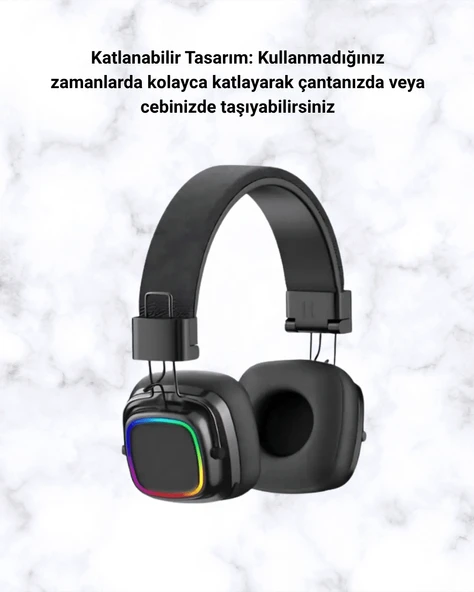 Yüksek Ses Kaliteli Kulak Üstü – Bt 5.3 - Resim 2