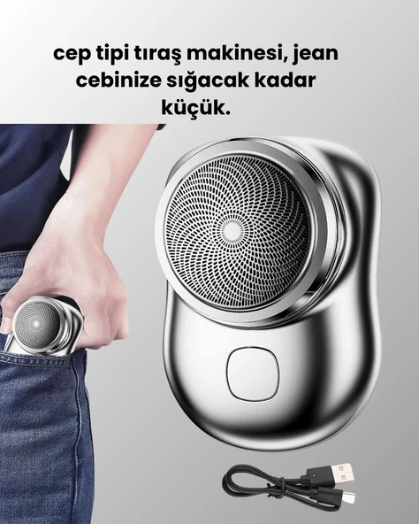 Islak-Kuru Kullanımlı Suya Dayanıklı Tıraş - Resim 3