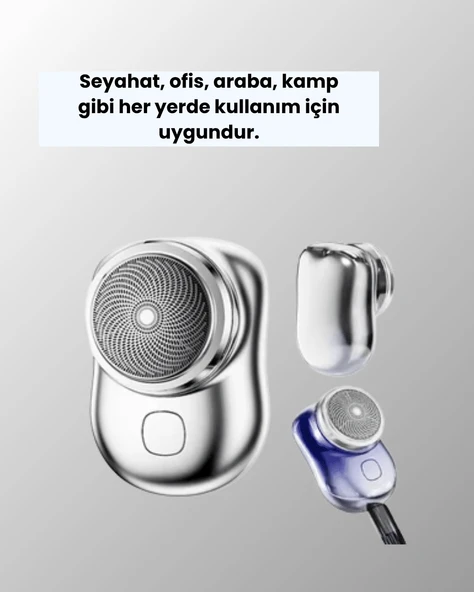Islak-Kuru Kullanımlı Suya Dayanıklı Tıraş - Resim 2