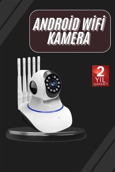 Led Aydınlatmalı 5 Antenli Motorlu Kamera Sensörlü - Resim 2