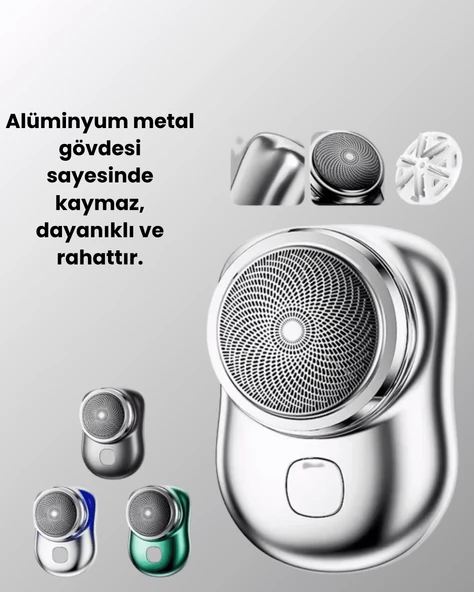 Islak-Kuru Kullanımlı Suya Dayanıklı Tıraş - Resim 4