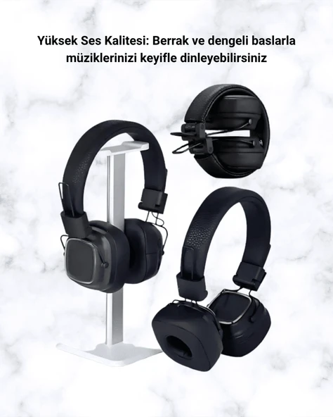 5.3 Rainbow Işıklı Kulak Üstü - Resim 4