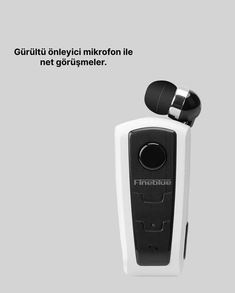 Gürültü Önleyici F910 Klipsli Model - Resim 4