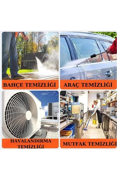 Şarjlı Yüksek Basınçlı Oto Yıkama Makinesi Sulama Tabancası Bahçe Yıkama Makinesi ürün görseli 1