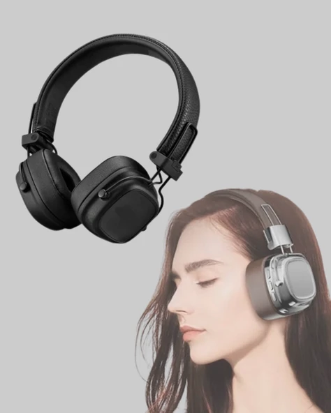 Kulak Üstü Katlanabilir Konforlu Şık Tasarımlı - Resim 2