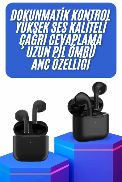 Tws Pro5 Anc Özelliği Dokunmatik - Resim 2