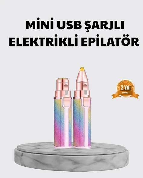 Yüz Kaş Epilatörü – 8000 Rpm Güçlü Motor Paslanmaz Çelik Başlık ürün görseli 1