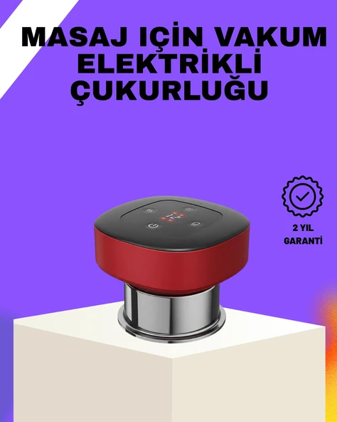 Vakumlu Masaj Aleti Çok Kademeli Emme Isıtmalı Ev Tipi ürün görseli 1
