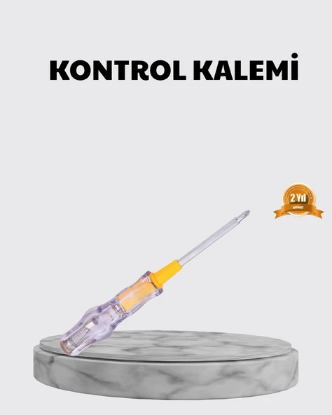 110-220V Elektrik Test Kalemi Korozyona Dayanıklı Nikel Kaplamalı ürün görseli 1