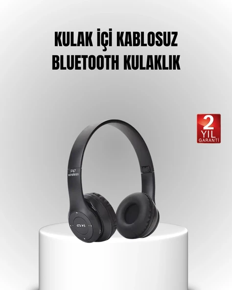 – Extra Bass, Tf Kart, Mikrofonlu, Ayarlanabilir Ergonomik Tasarım ürün görseli 1