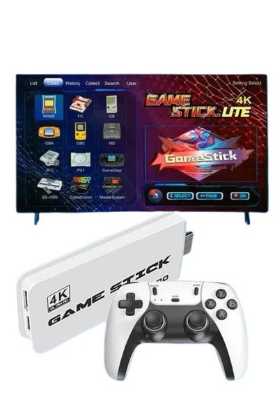 2.4 Ghz Oyun Konsolu Çift Konsol Game Stick - Resim 5