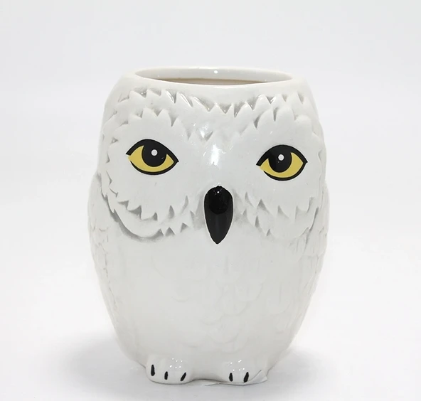 Harry Potter Hedwig Tasarım Porselen Kupa Bardak Alk4494 ürün görseli 1