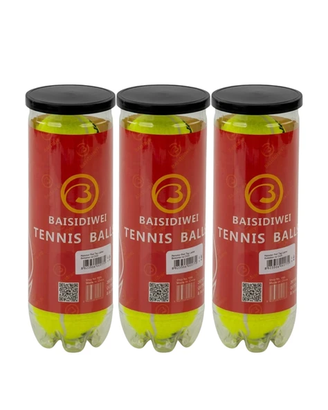 9’Lu Tenis Topu Seti Dayanıklı Yüksek Zıplama Topları ürün görseli 1