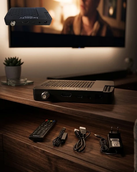 Yüksek Performanslı Uydu Alıcı Çoklu Dil Desteği Usb Film İzleme Özelliği ürün görseli 1