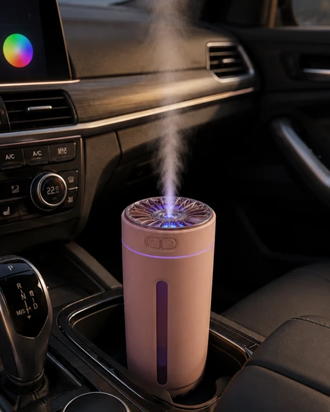 Rgb Led Buhar Makinesi Aroma Yağı Nemlendirici ürün görseli 1
