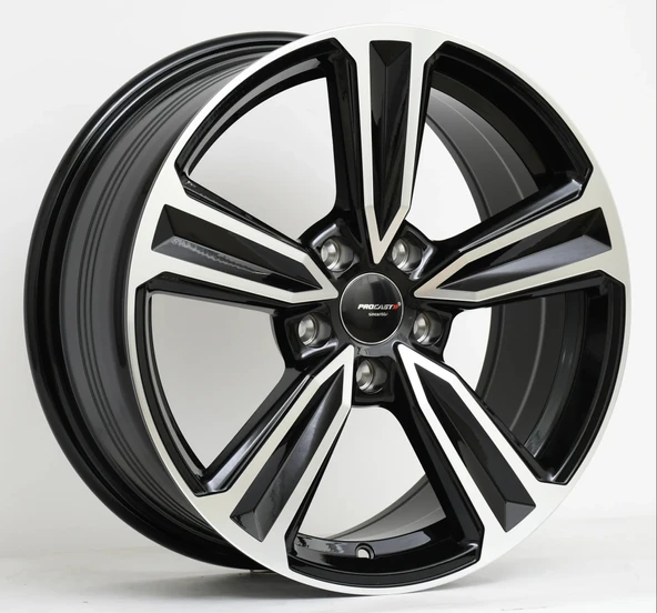 7.5X17 PRO-L75760 5X112 ET38 66.45 BLACK MACHINED XL ürün görseli 1