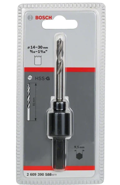 BOSCH Standart 9,52mm HEX Panç Adaptör 14-30mm ürün görseli 1