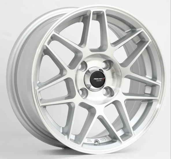 6X14 PRO-WL192 4X100 ET30 73.1 SILVER MACHINED ürün görseli 1