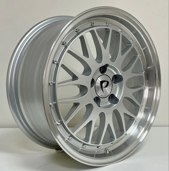 6.5X15 BK-3S215 4X100 ET35 73.1 SILVER+LIP MACHINED ürün görseli 1
