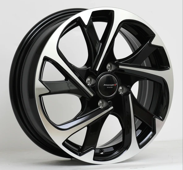 5.5X15 PRO-2029 4X100 ET 40 67.1 BLACK MACHINED XL ürün görseli 1