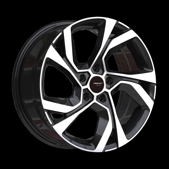 7.5 X 17 PRO-75229 5X114.3 ET40 66.1 BLACK MACHINED XL ürün görseli 1