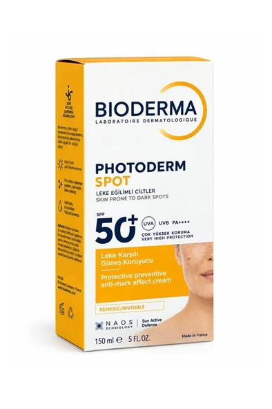 Bioderma Photoderm Spot SPF50+ 150 ml ürün görseli 1