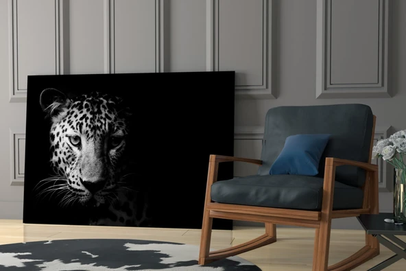 Leopar Cam Tablo - Resim 6