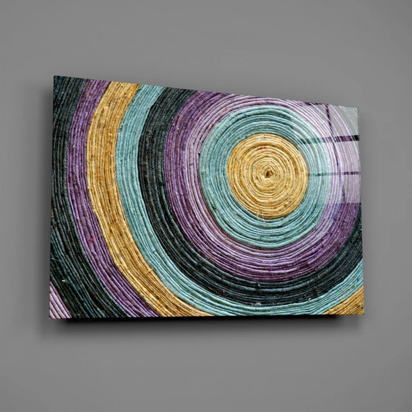 Renkli Spiral Cam Tablo - Resim 2