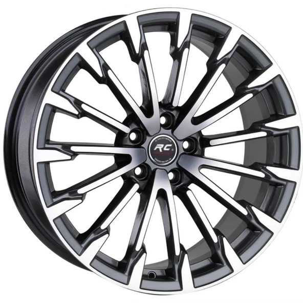 RC 19 inç 5*112 ET35 Füme Jant Takımı (J-6345) ürün görseli 1
